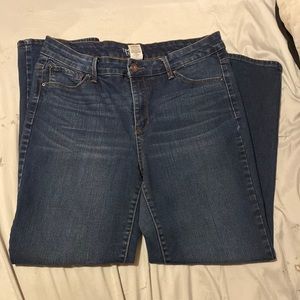 Time And Tru Straight Jeans